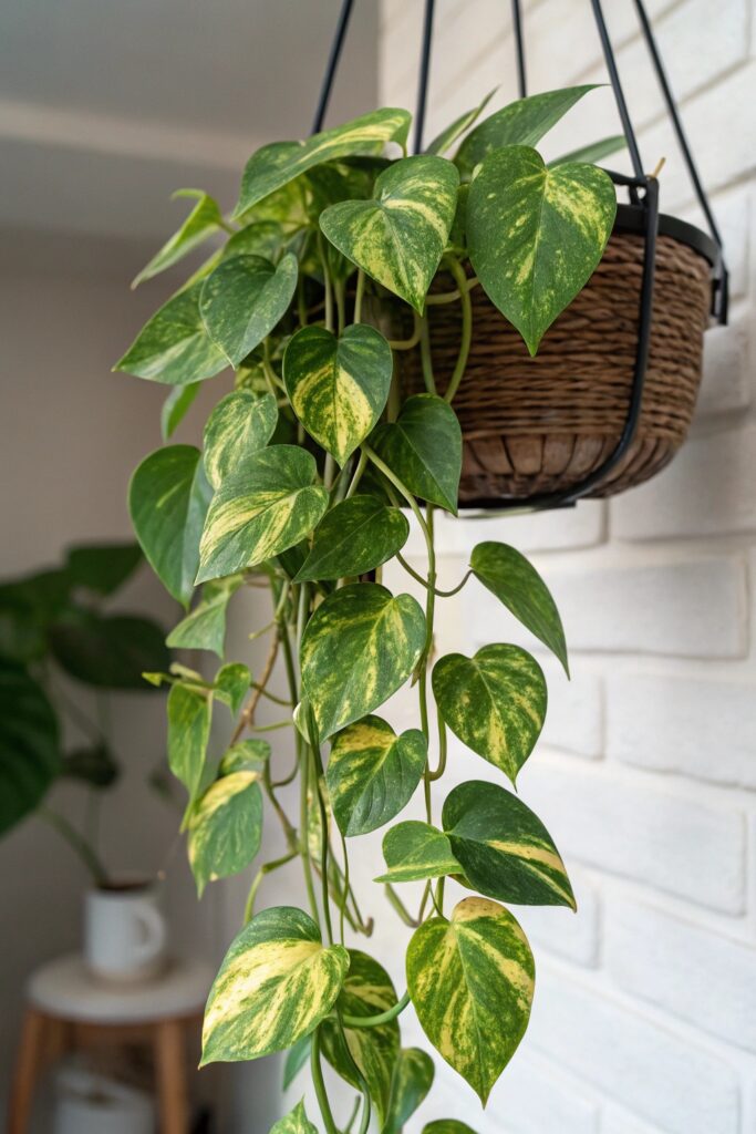 18 Incredible Plants You Can Grow in Your Apartment - 2. Pothos (Epipremnum aureum)