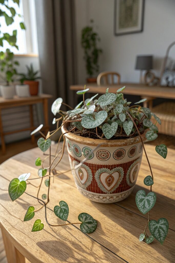 18 Incredible Plants You Can Grow in Your Apartment - 14. String of Hearts (Ceropegia woodii)