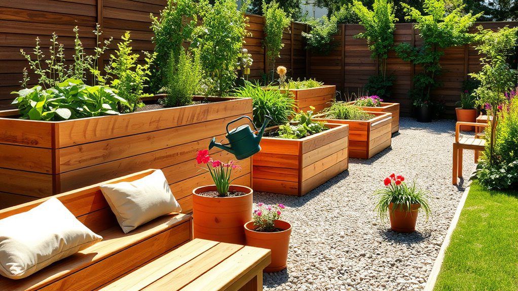 accessible elevated garden beds