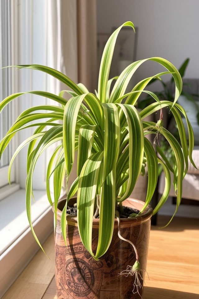 air purifying easy care houseplant