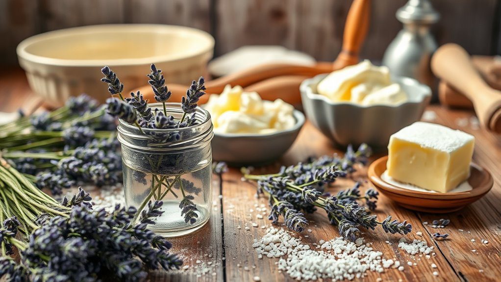 aromatic calming purple herb
