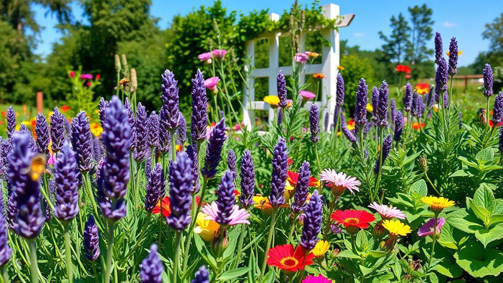 aromatic herb garden surround