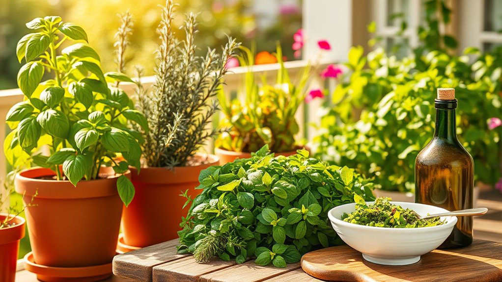 aromatic herbs enhance culinary delights