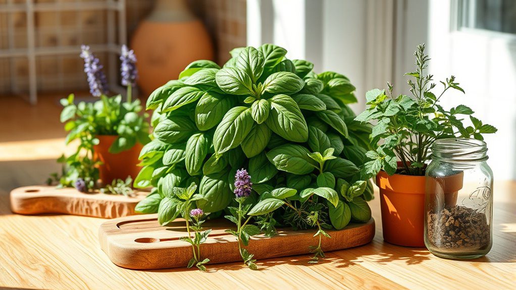 aromatic herbs enhance gardening
