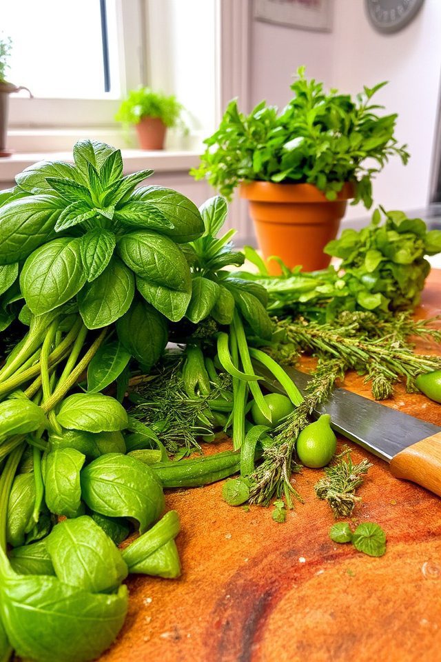 aromatic herbs enhance gardens