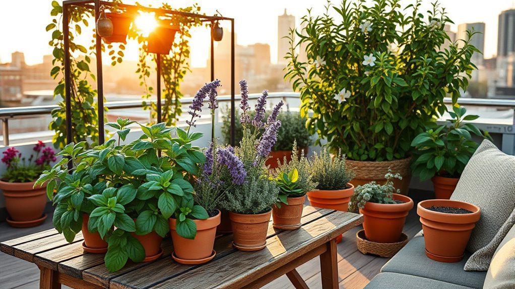 aromatic plants for relaxation