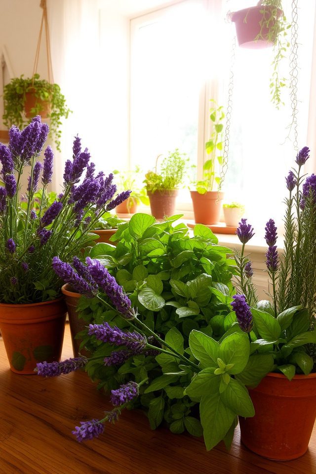 aromatic plants transform atmosphere