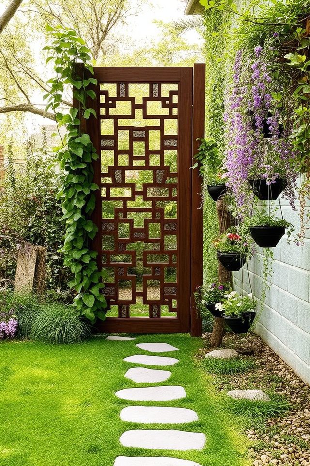 artful privacy panel designs