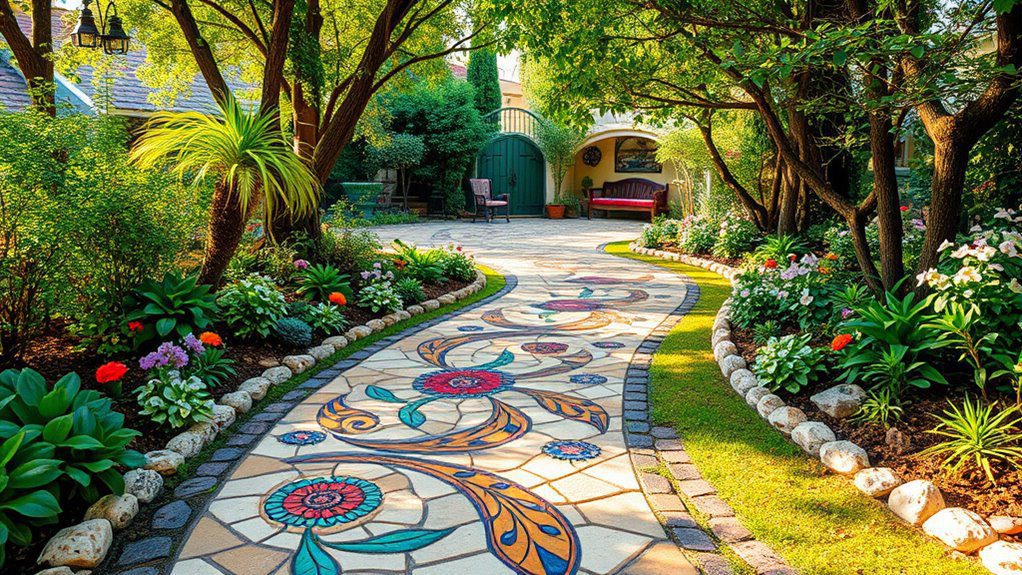 artistic outdoor pathway designs