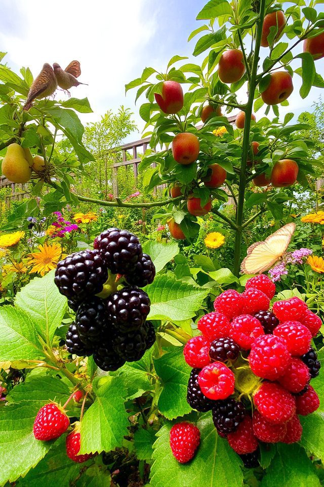 attract wildlife with fruit