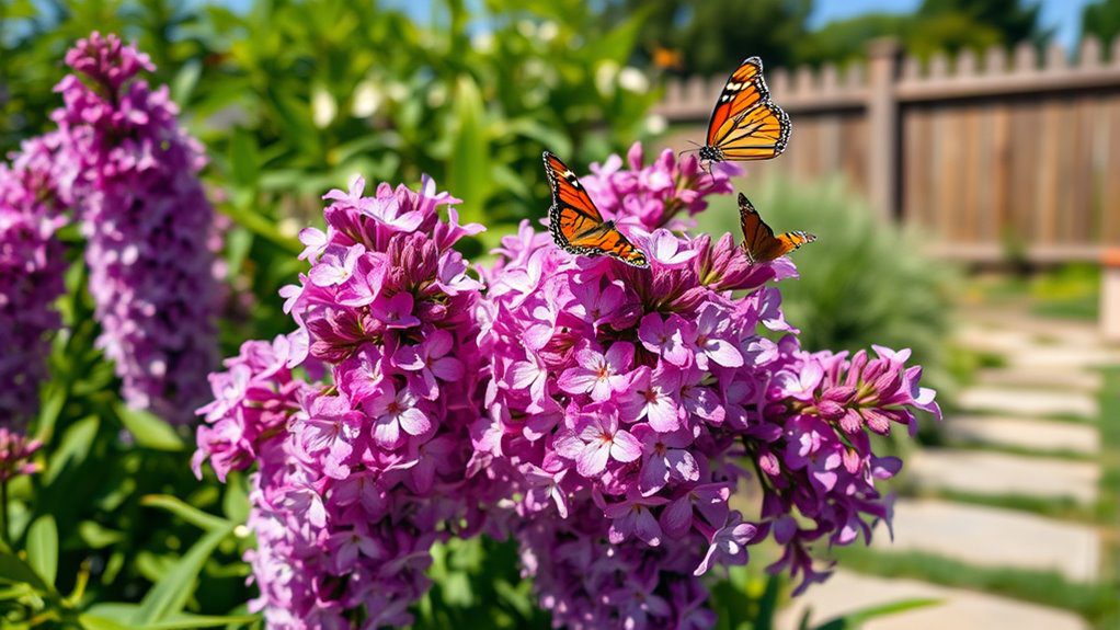 attracts butterflies vibrant blooms