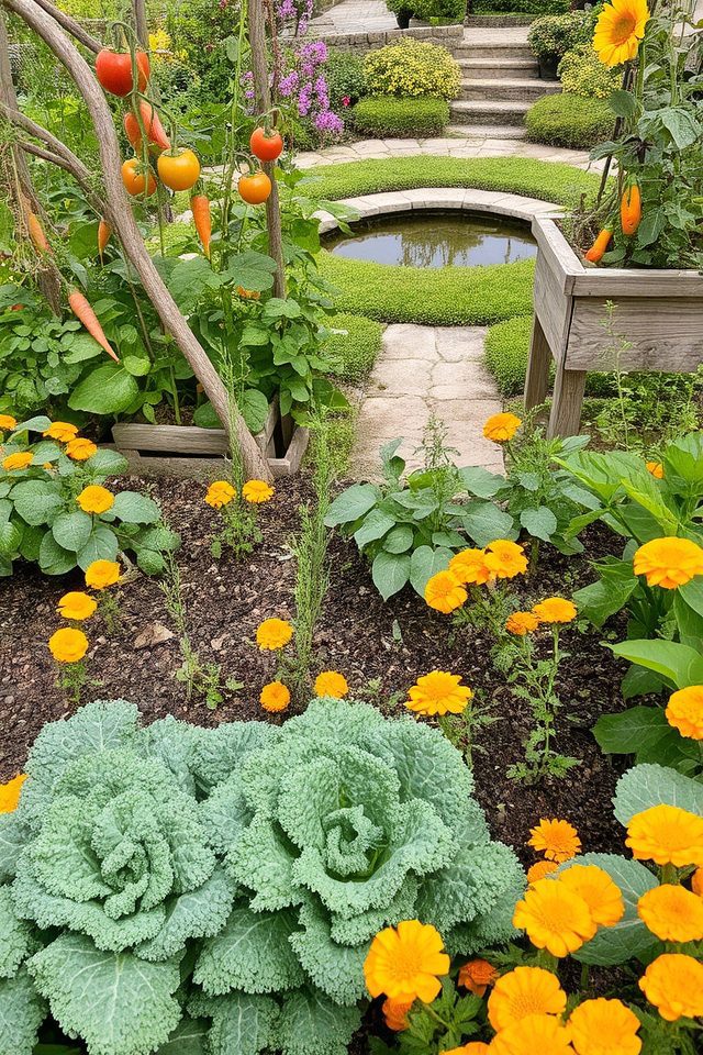 beautiful functional edible gardens