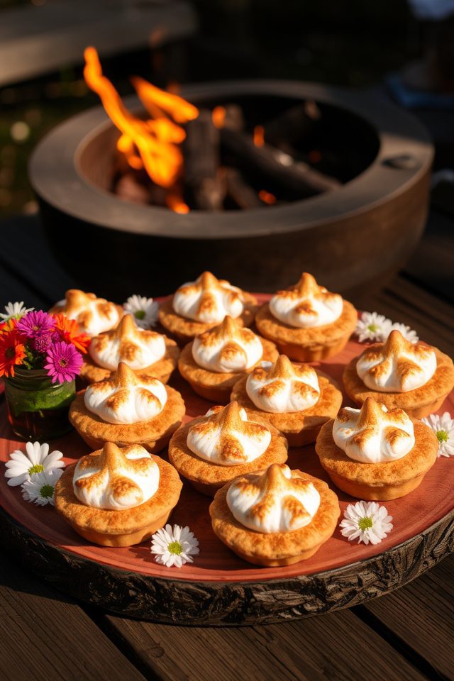 bite sized marshmallow pie delights