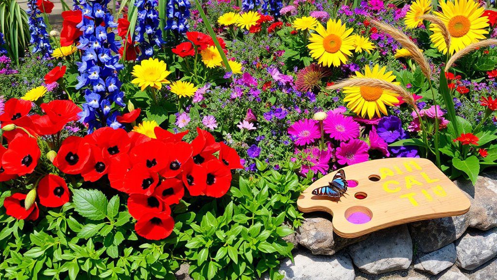 botanical artistic expression garden