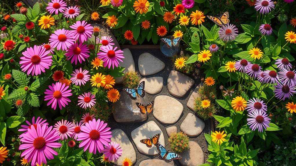 butterfly garden for moms