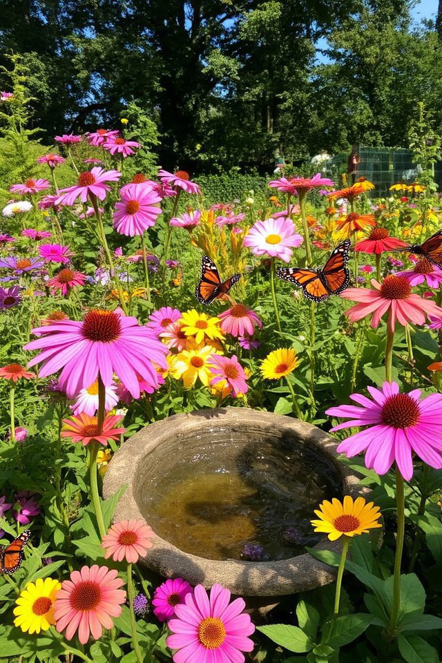 butterfly garden habitat creation