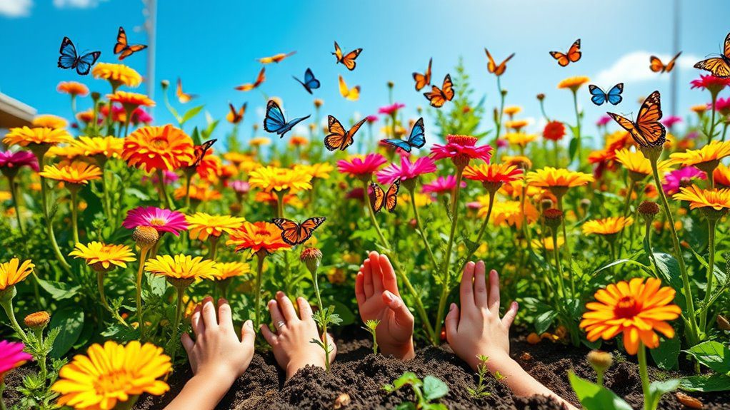 butterfly garden project activities