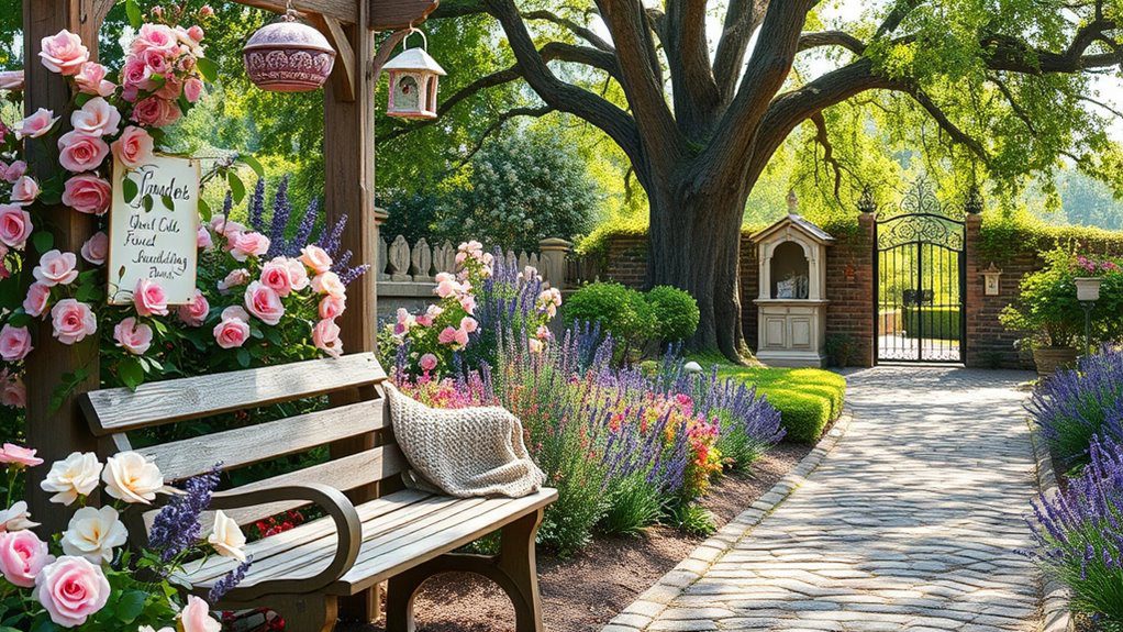 charming nostalgic floral retreat