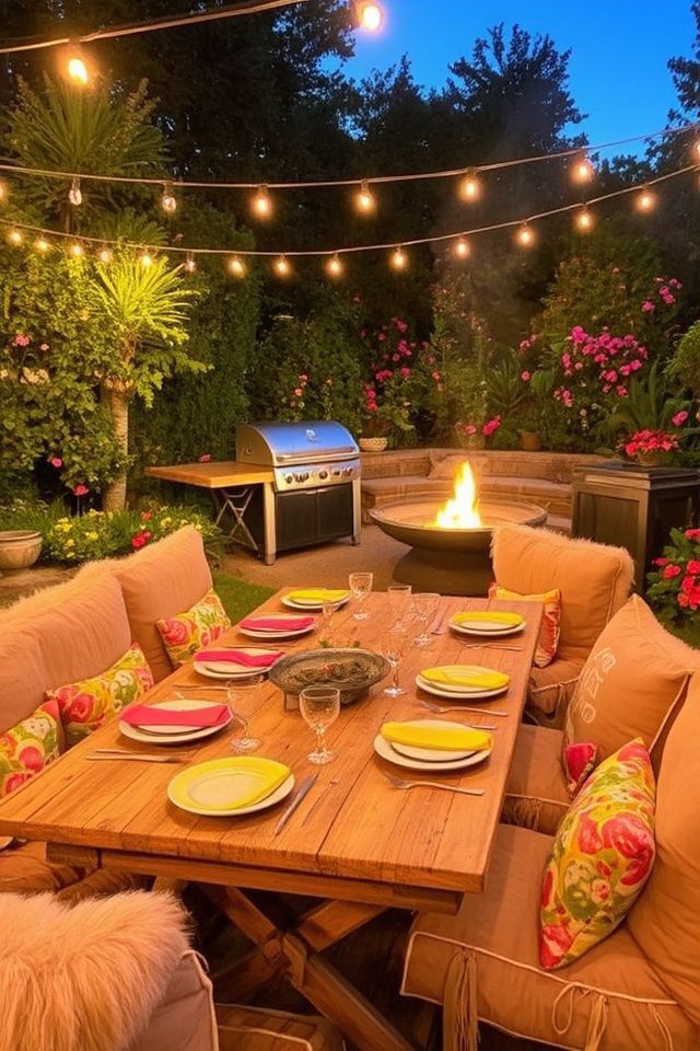 charming outdoor dining retreat