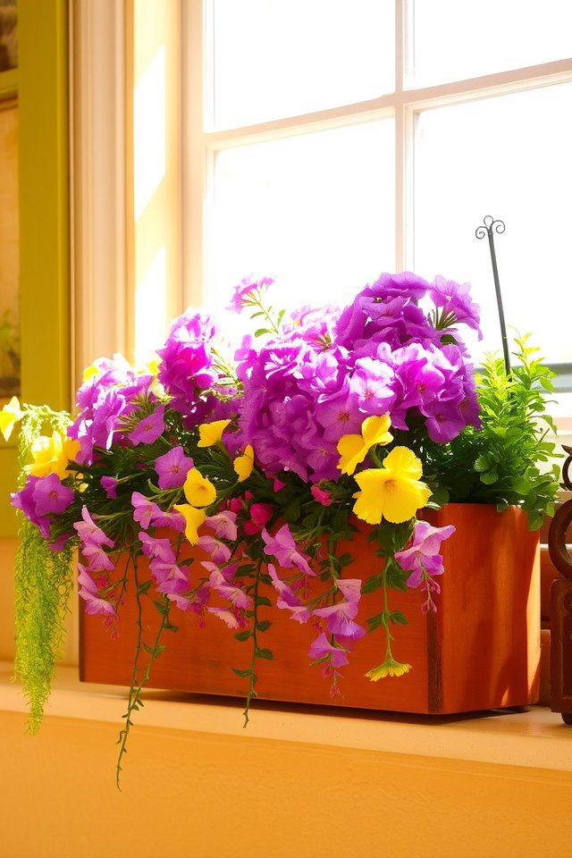 charming seasonal window box