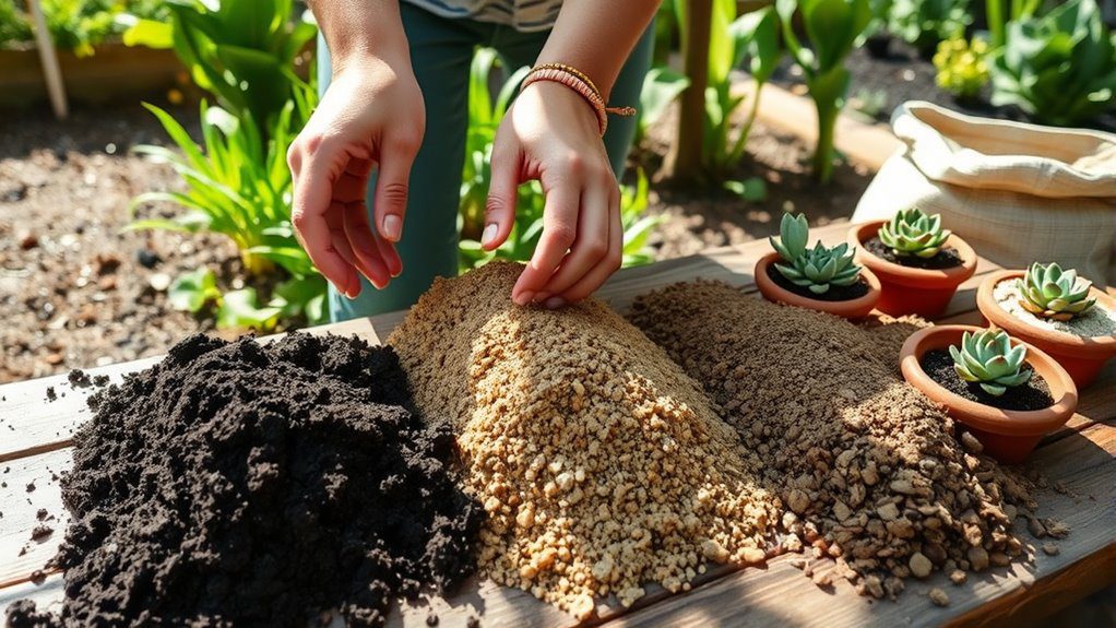 choose appropriate soil types