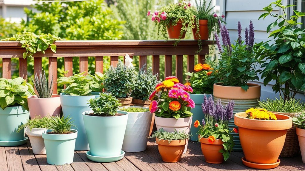 choose practical attractive containers