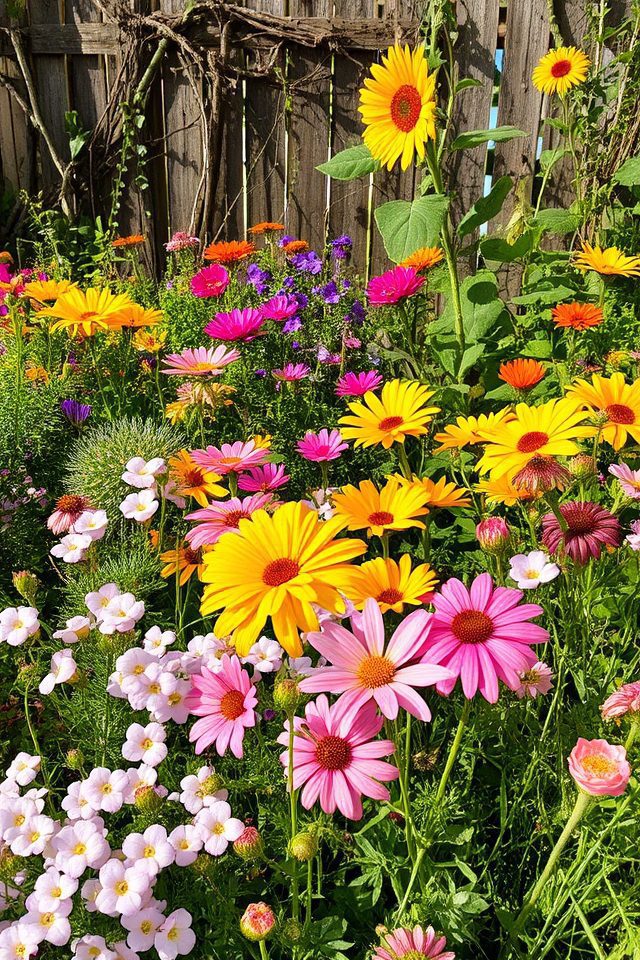 cohesive color combinations enhance blooms