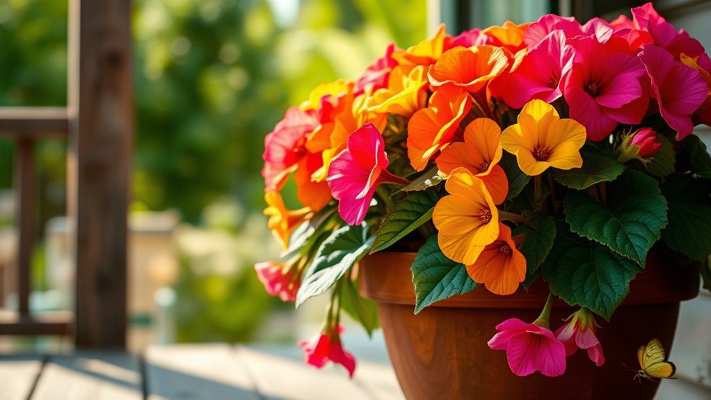 colorful easy care perennials