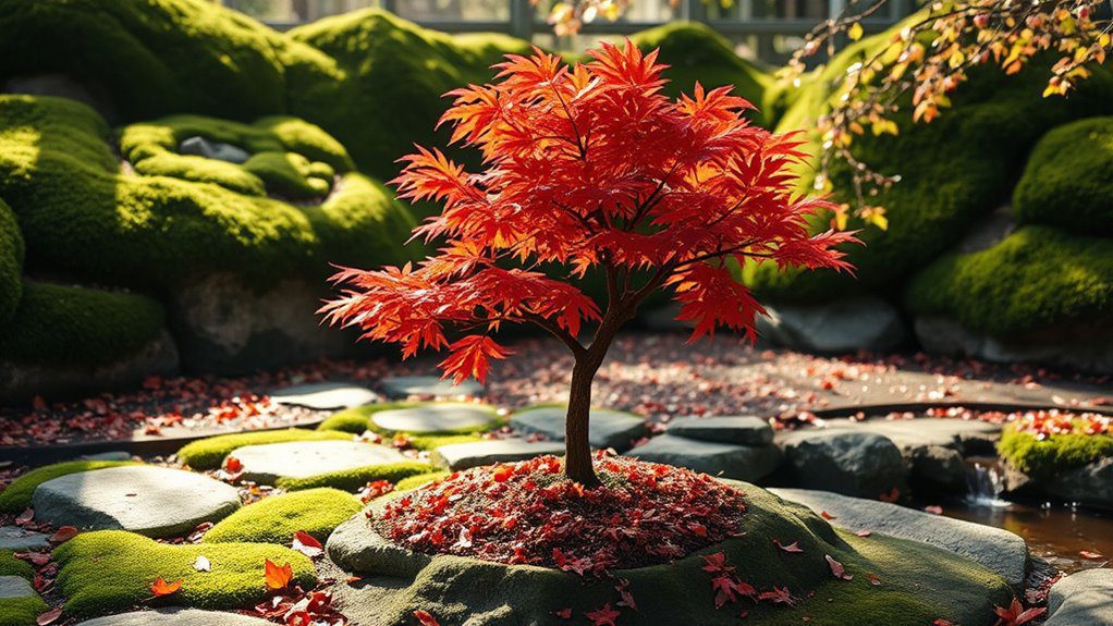 colorful seasonal garden beauty