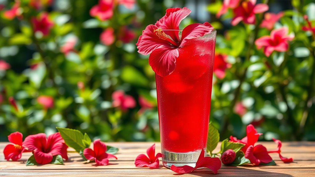 colorful vibrant tropical plant