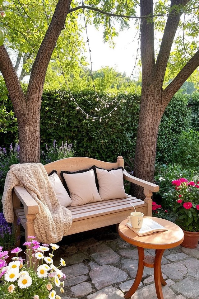 comfortable outdoor seating areas