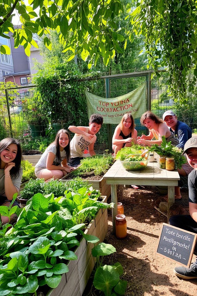 community engagement in gardening