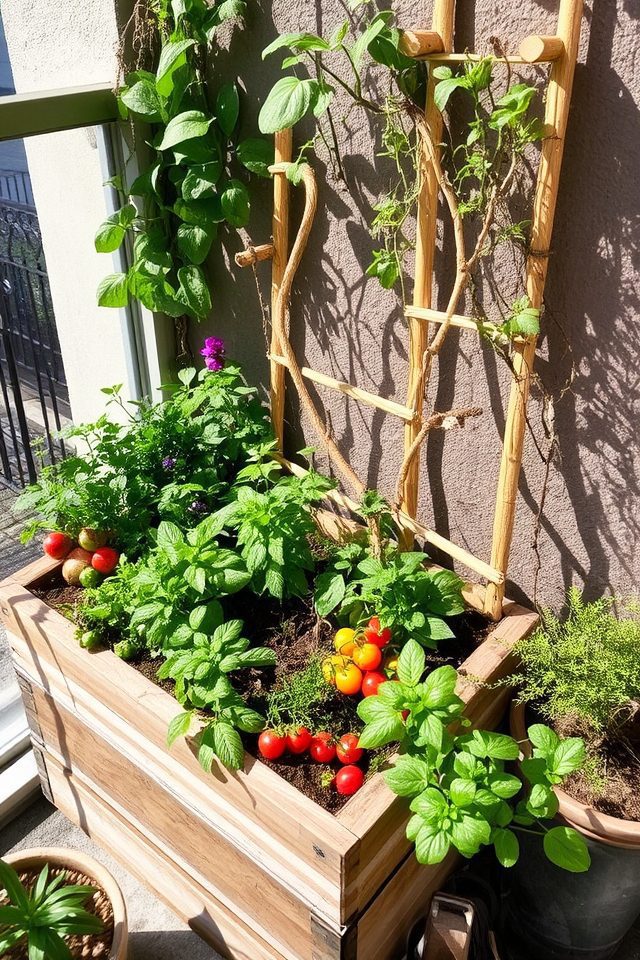 compact gardens vibrant yields