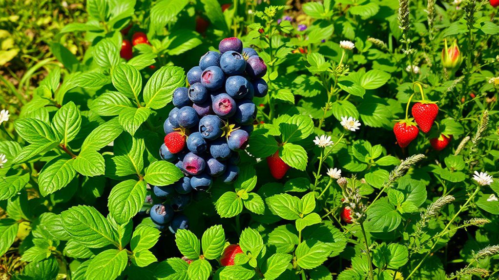 companions for blueberry health