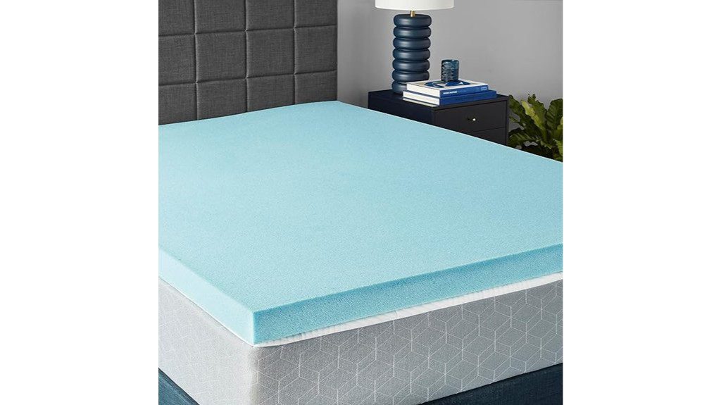 cooling gel infused mattress topper