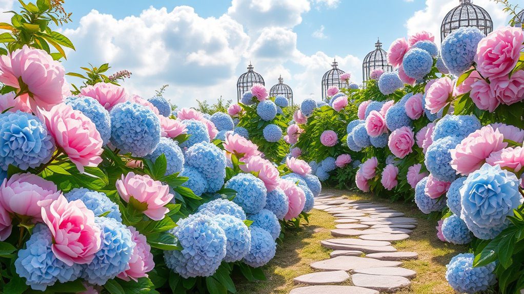 cotton candy floral wonderland
