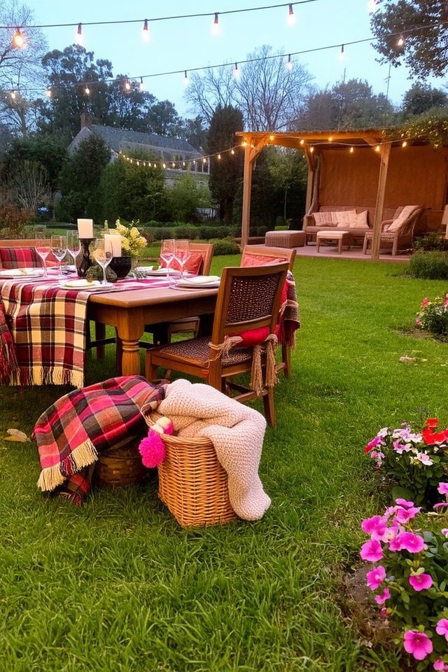 cozy blankets enhance comfort