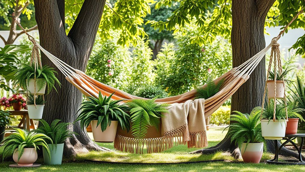 cozy ferns enhance relaxation