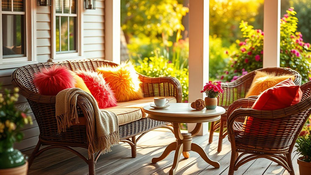 cozy outdoor seating nooks