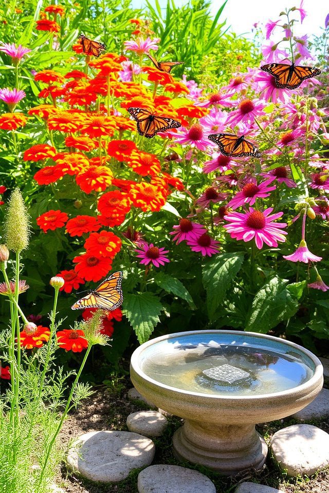 create a butterfly sanctuary