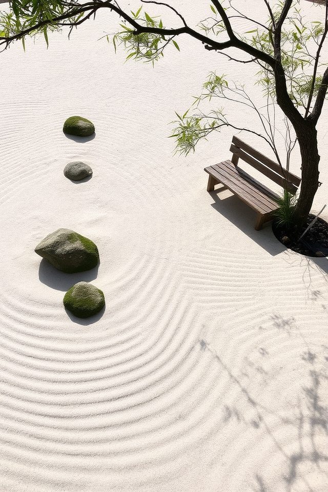 create tranquil outdoor space