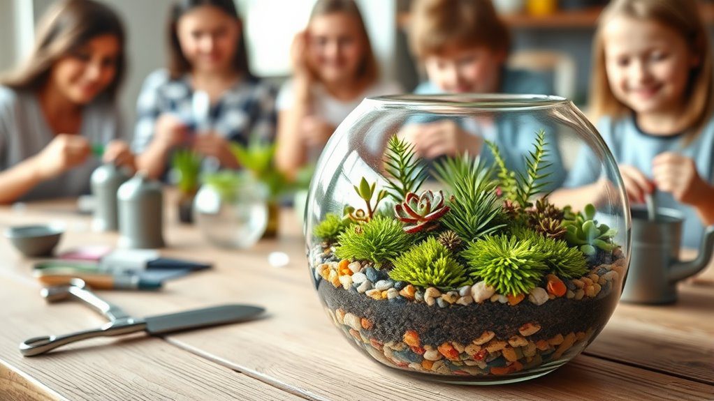 create your own terrarium