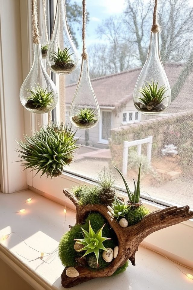creative air plant displays