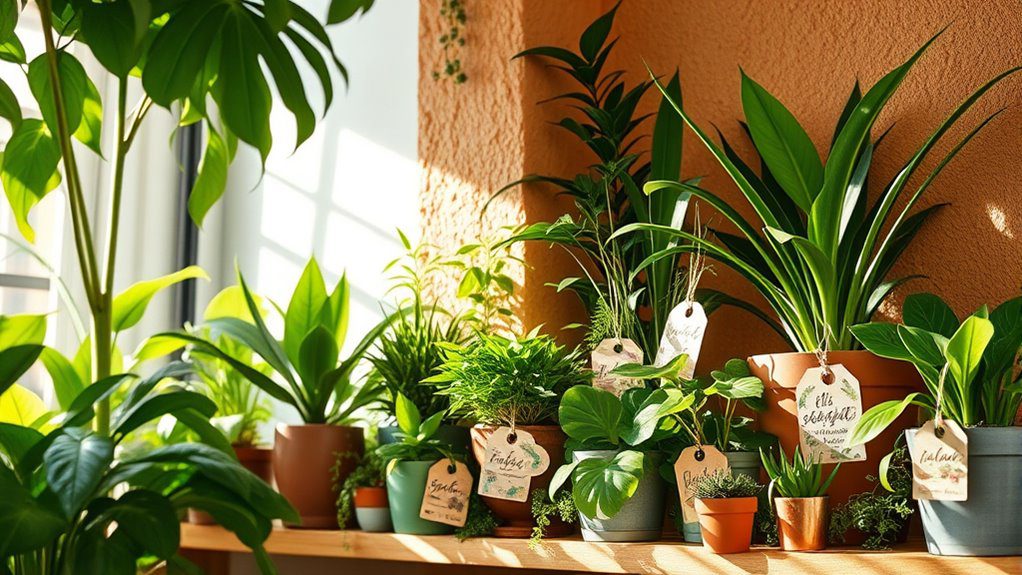creative and personalized plant tags
