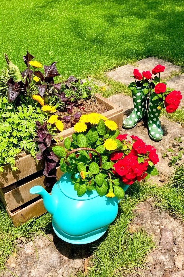 creative container gardening ideas