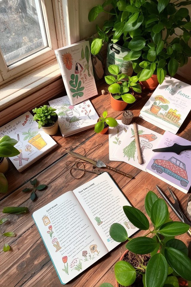 creative plant growth tracking