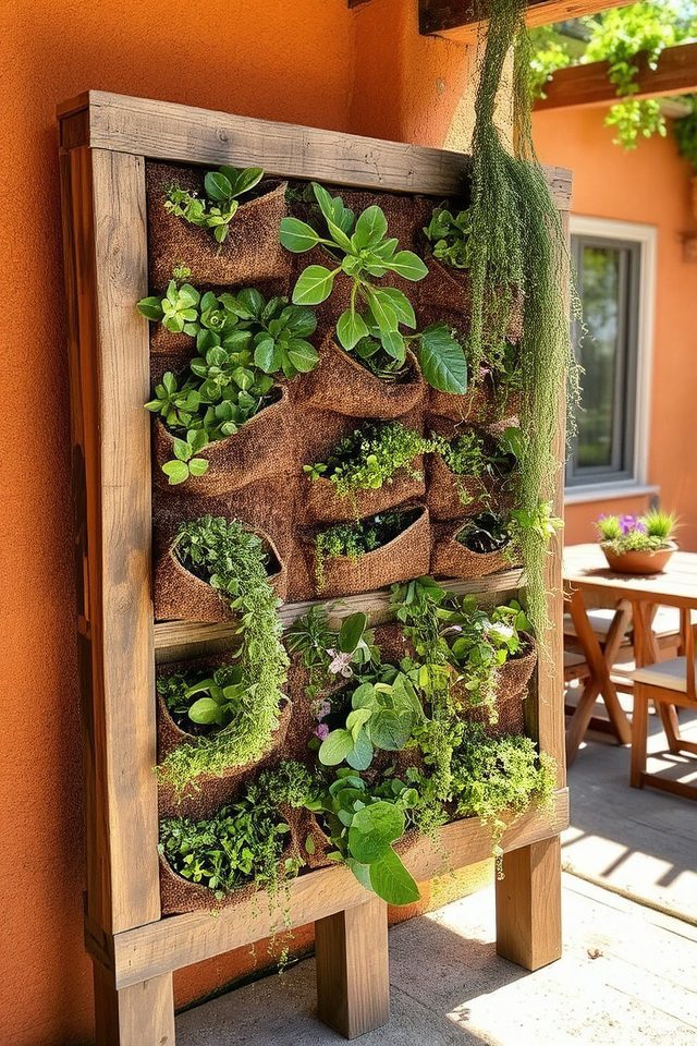 custom plant wall project