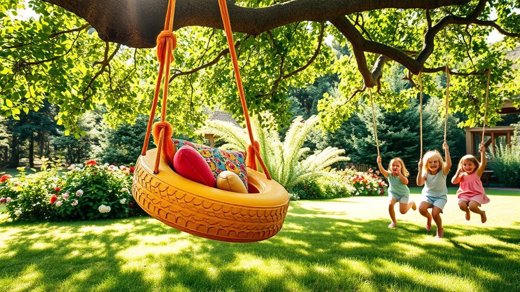 customizable tire swing fun