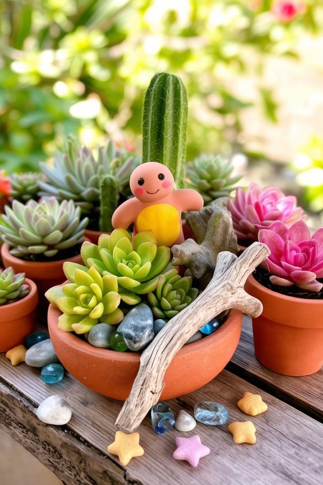 decorative elements for succulents
