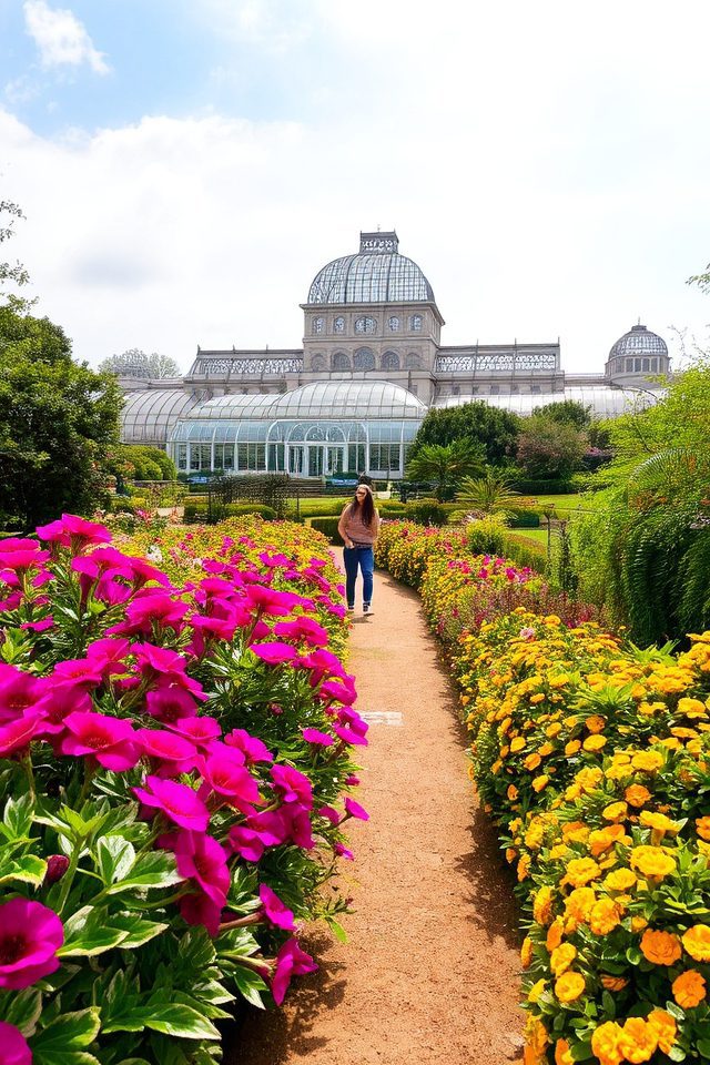 diverse botanical gardens experience